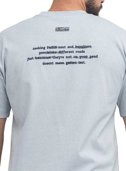 Baby Blue Design 4030 NF-Round T-Shirt - Khotwh
