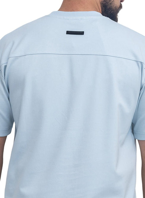 Baby Blue Design 4033 NF-Round T-Shirt - Khotwh