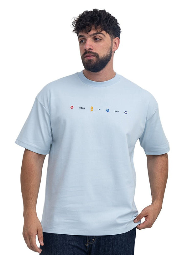 Baby Blue Design 4033 NF-Round T-Shirt - Khotwh