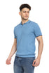Baby Blue Design 5 - F - Polo Neck T-Shirt - Khotwh