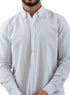Baby Blue - Design 5 Striped Oxford Shirt - Khotwh