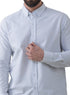 Baby Blue - Design 5 Striped Oxford Shirt - Khotwh