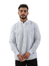 Baby Blue - Design 5 Striped Oxford Shirt - Khotwh