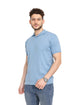 Baby Blue Design 6 - F - Polo Neck T-Shirt - Khotwh