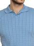 Baby Blue Design 6 - F - Polo Neck T-Shirt - Khotwh