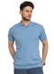 Baby Blue Design 6 - F - Polo Neck T-Shirt - Khotwh