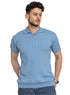 Baby Blue Design 6 - F - Polo Neck T-Shirt - Khotwh