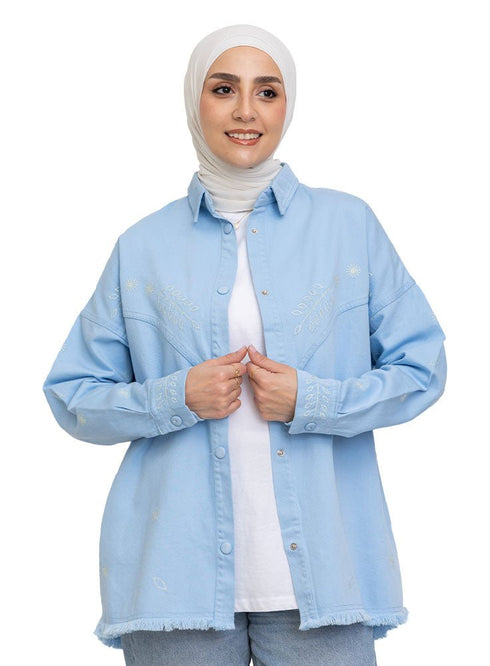 Baby Blue Design 719311Jacket - Khotwh