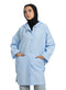 Baby blue - Design 7201 Gabardine Jacket - Khotwh