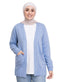 Baby Blue E - Basic Pocket Cardigan - Khotwh