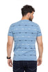 Baby Blue F - S.Knit Round T-shirt - Khotwh
