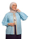 Baby Blue Frunc Cardigan - Khotwh