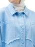 Baby Blue Gabardine Jacket 5 - Khotwh