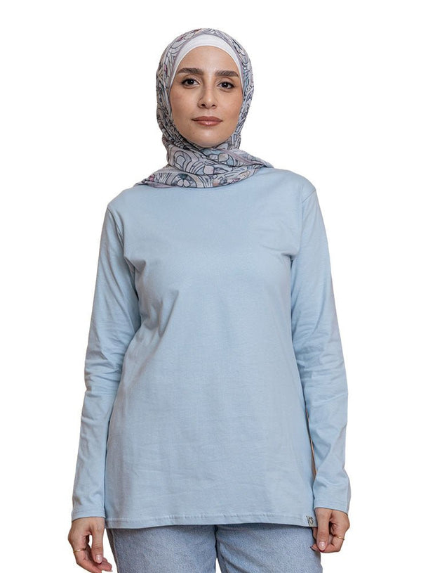 Baby Blue Long - Sleeve - Khotwh