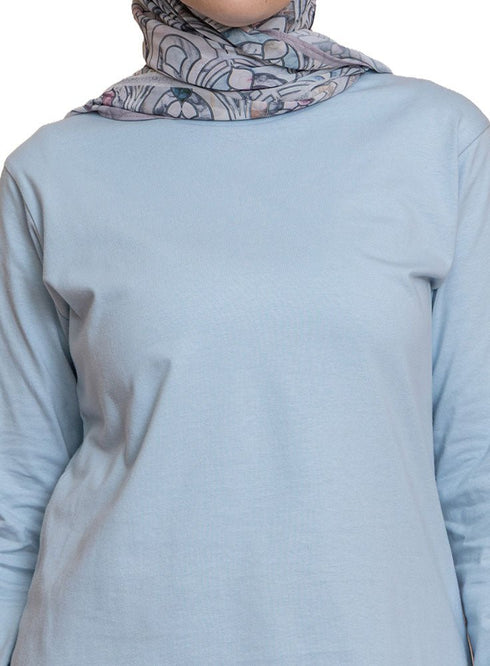 Baby Blue Long - Sleeve - Khotwh
