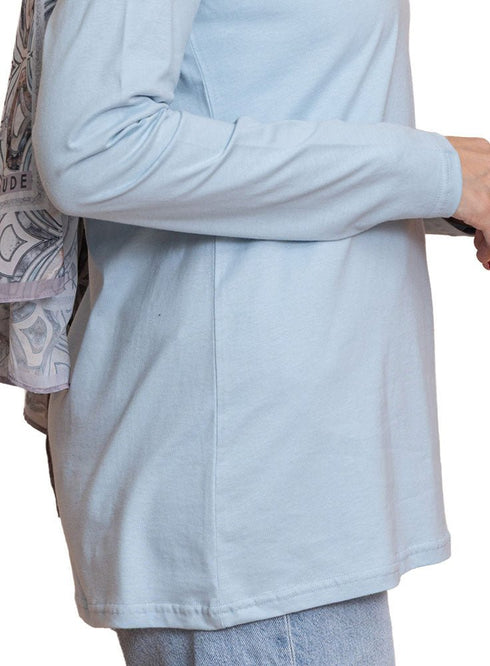 Baby Blue Long - Sleeve - Khotwh