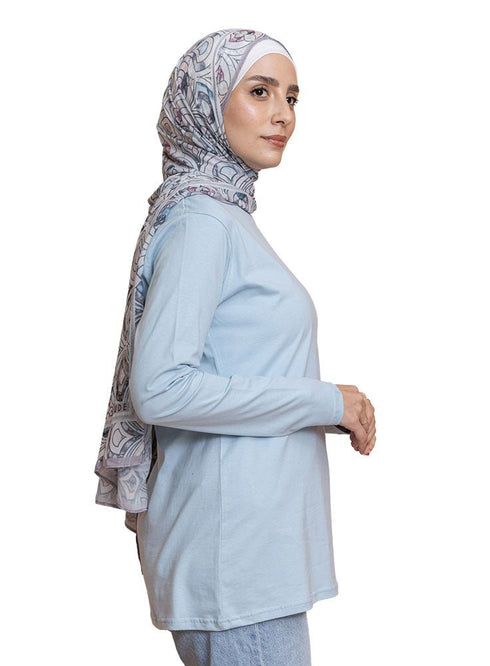 Baby Blue Long - Sleeve - Khotwh