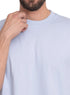 Baby Blue O.S Round T-Shirt - Khotwh