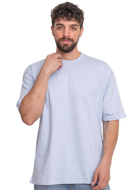 Baby Blue O.S Round T-Shirt - Khotwh