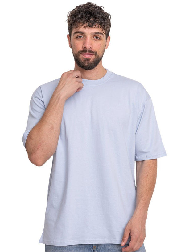 Baby Blue O.S Round T-Shirt - Khotwh