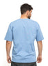 Baby Blue Over Size Round T-Shirt - Khotwh