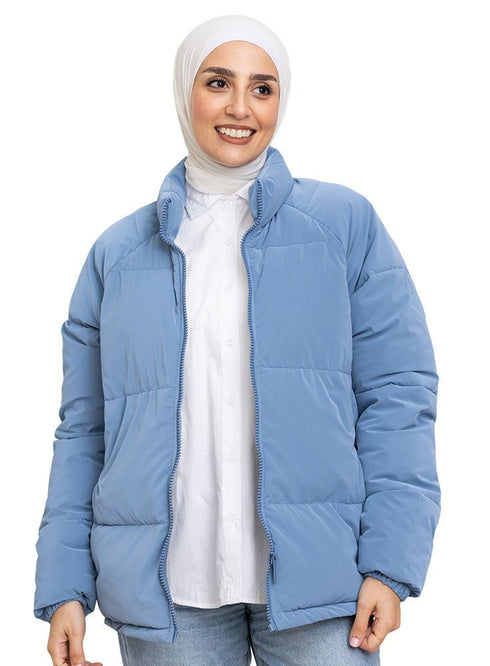 Baby Blue Puffer Jacket 4 - Khotwh