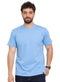Baby Blue Regular Round T-shirt - Khotwh