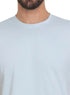 Baby Blue Round T-shirt - Khotwh