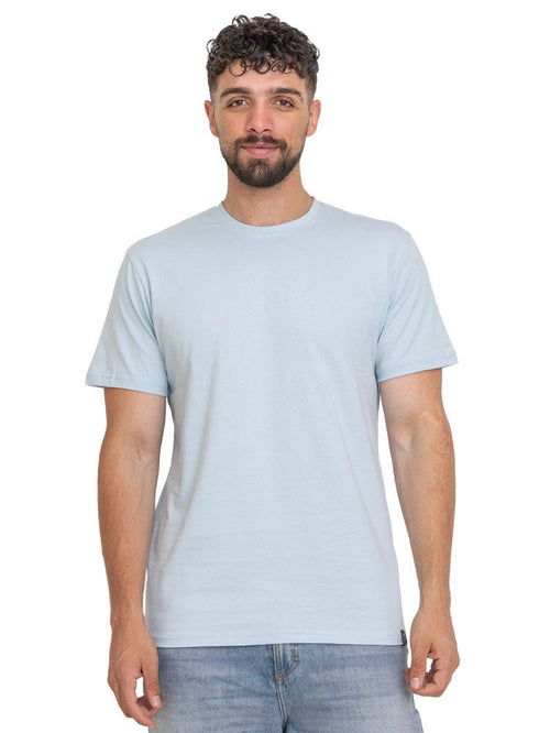 Baby Blue Round T-shirt - Khotwh