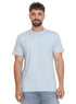 Baby Blue Round T-shirt - Khotwh