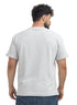 Baby Blue UpSide Sleeve -Crunchy-Oversize Round T-Shirt - Khotwh