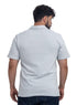 Baby Blue V-Neck Crunchy-Oversize T-Shirt - Khotwh