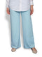 Baby Blue Wide Trousers - Khotwh