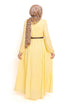 Baby Yellow Basic Dress - Khotwh