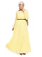 Baby Yellow Basic Dress - Khotwh