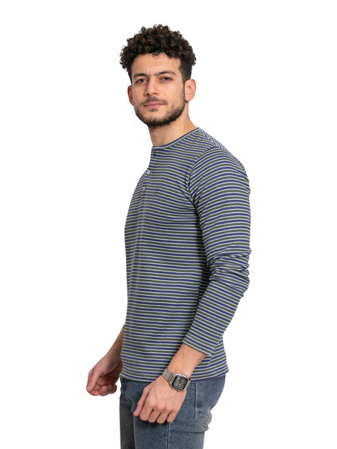 Bambo - Navy Henley - Khotwh