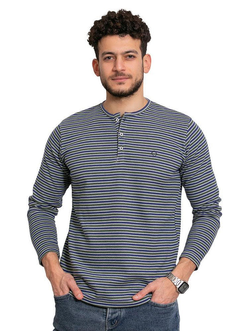 Bambo - Navy Henley - Khotwh