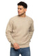 Beige A - Round Basic Pullover - Khotwh