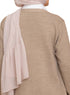Beige Basic Pocket Cardigan - Khotwh