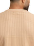 Beige Basic Round Pullover - Khotwh