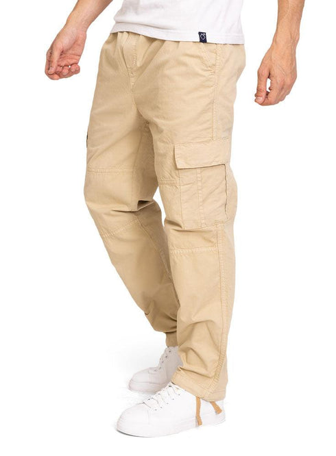 Beige Cargo Pant - Khotwh