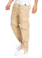 Beige Cargo Pant - Khotwh