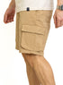 Beige Cargo Short - Khotwh