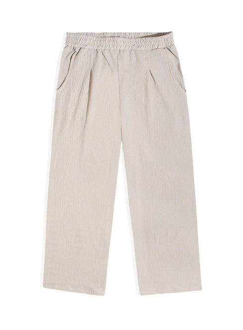 Beige Crochet Pant - Khotwh