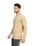 Beige D - Round Basic Pullover - Khotwh