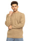 Beige - Design 00180 BS - Round Pullover - Khotwh