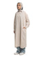 Beige - Design 1 Striped - Linen Dress Shirt - Khotwh