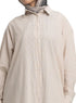 Beige - Design 1 Striped - Linen Dress Shirt - Khotwh