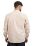 Beige-Design 1 Striped Oxford Shirt - Khotwh