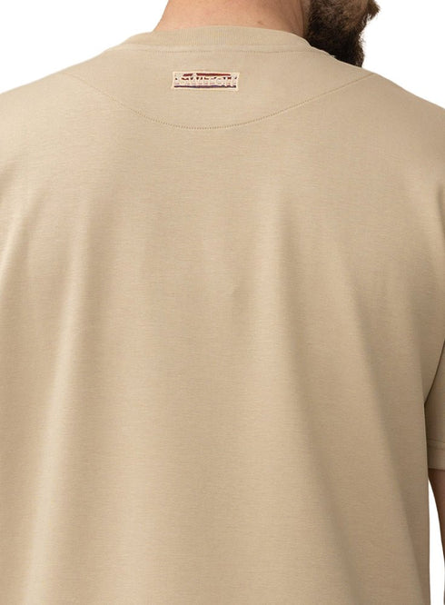 Beige Design 1004 NF - Round T-Shirt - Khotwh